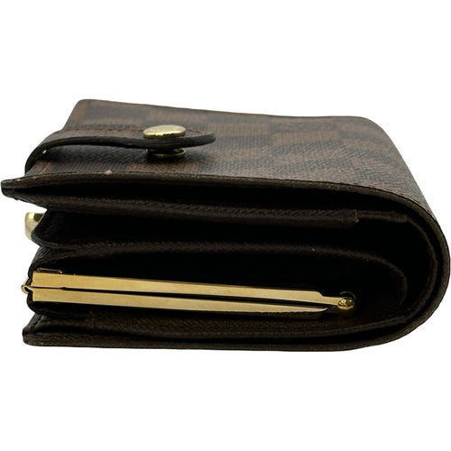 louis vuitton n61664 wallet front view