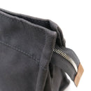 hermes grey bag interior details