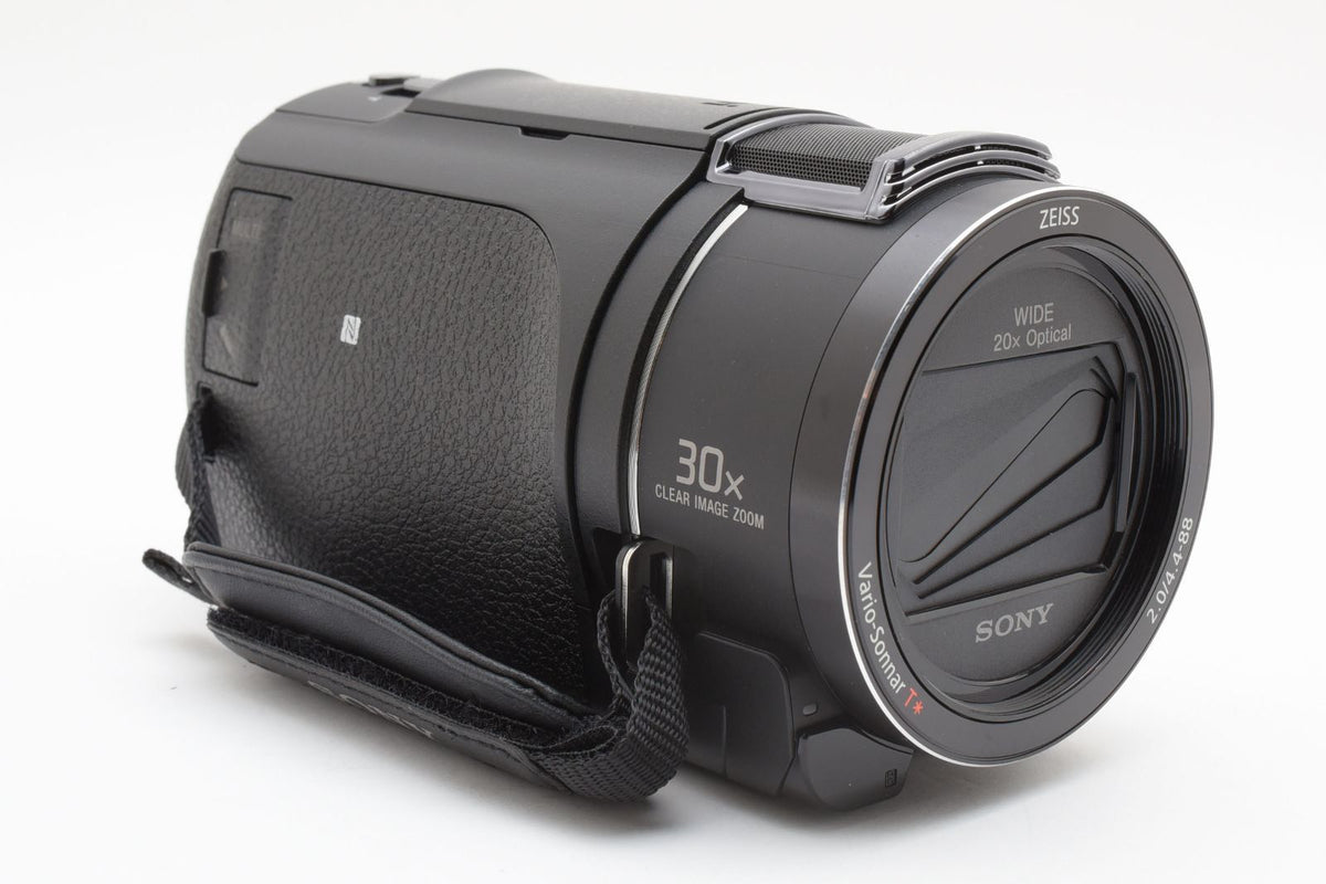 sony fdr-ax45 camera side view