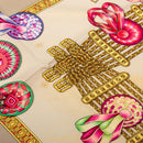 hermes grey scarf condition details