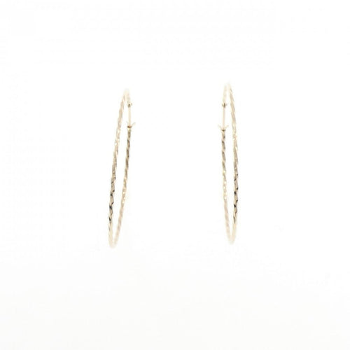 agete earrings front view