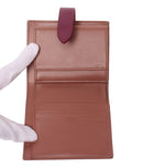 celine pink wallet rear view