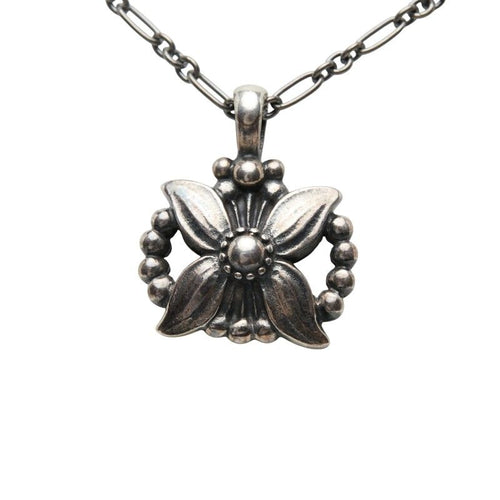 georg jensen necklace front view