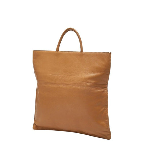 loewe beige tote bag front view