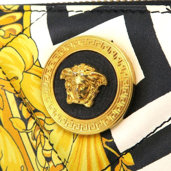 versace wallet interior details
