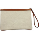 gucci beige pouch / clutch front view