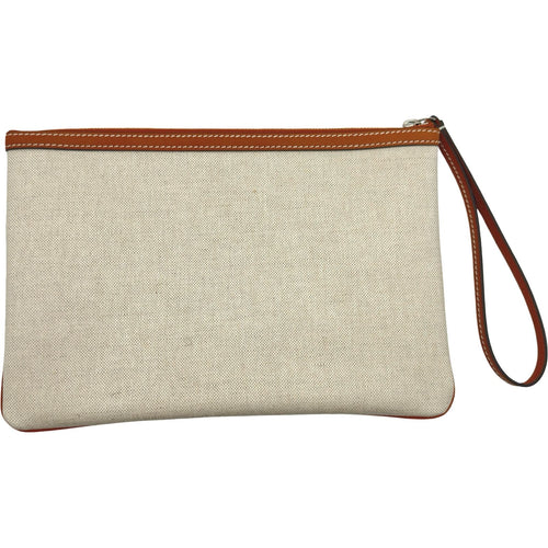 gucci beige pouch / clutch front view