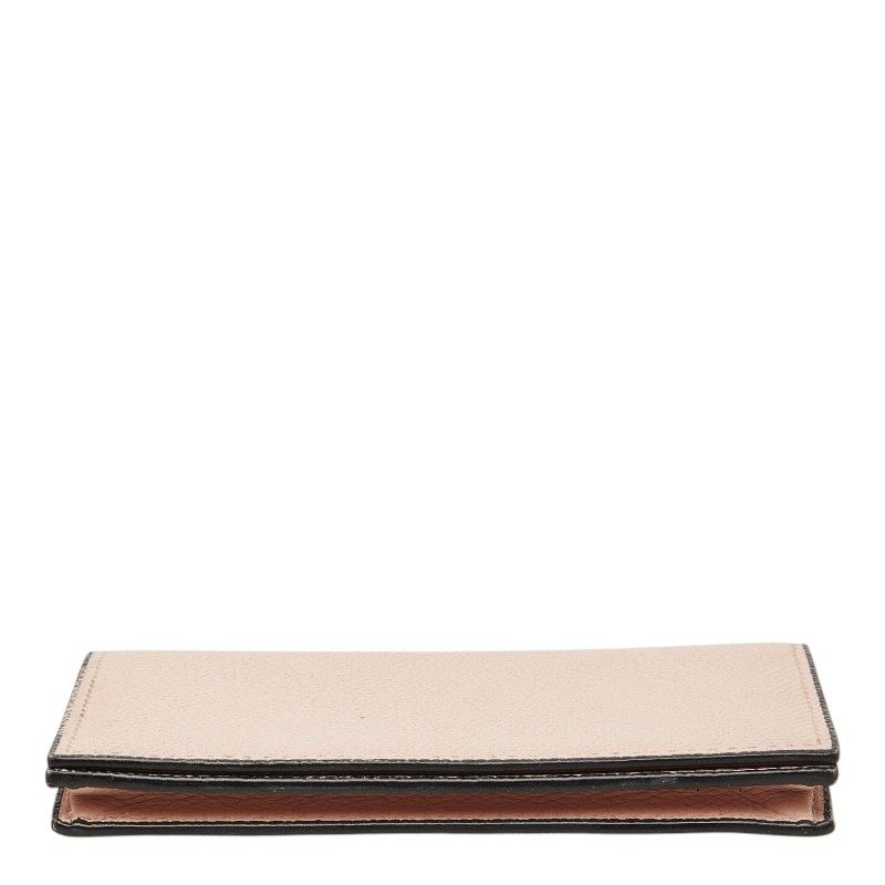 valextra pink card holder rear view