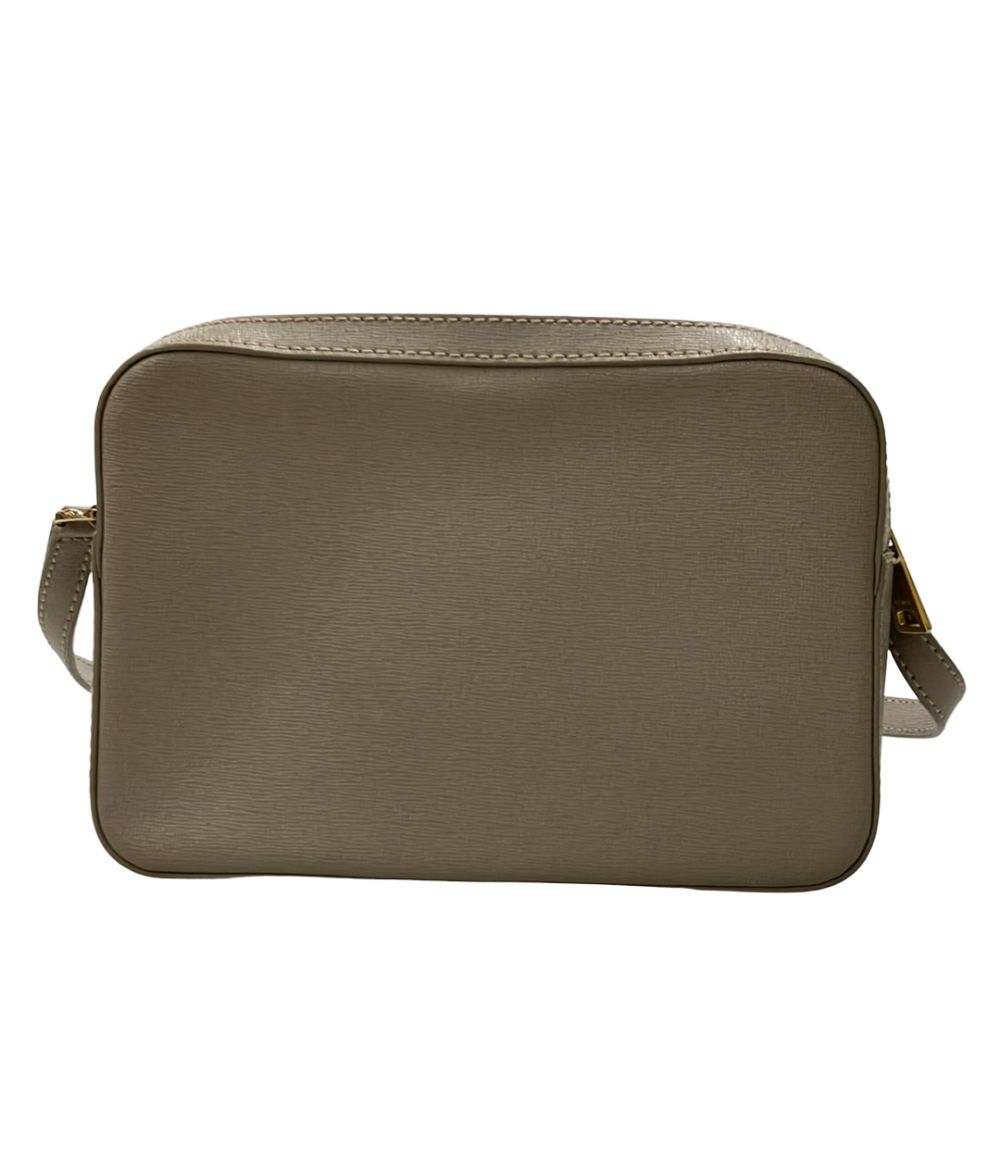 furla grey shoulder bag front view