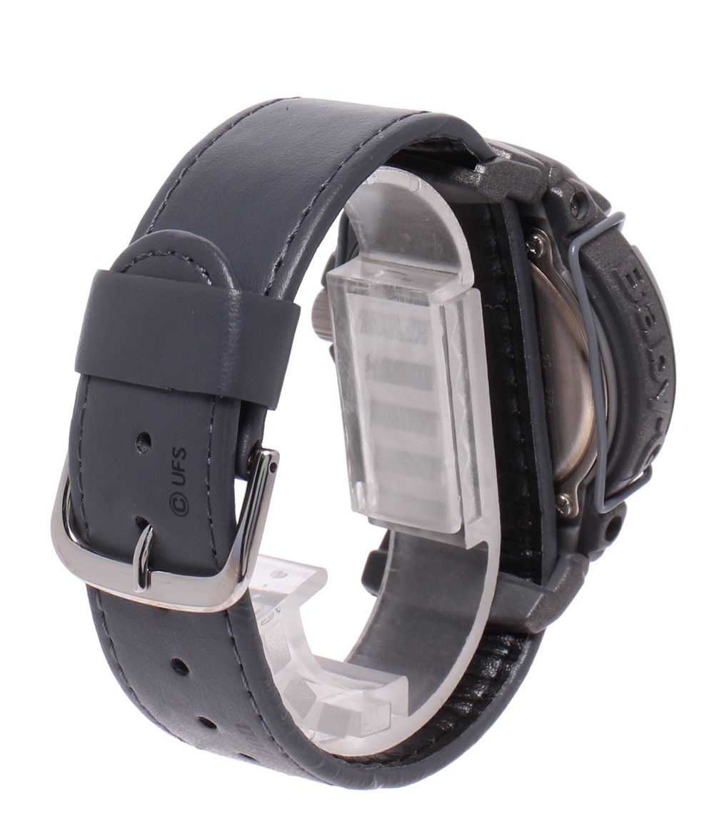 casio bg-20 grey watch rear view