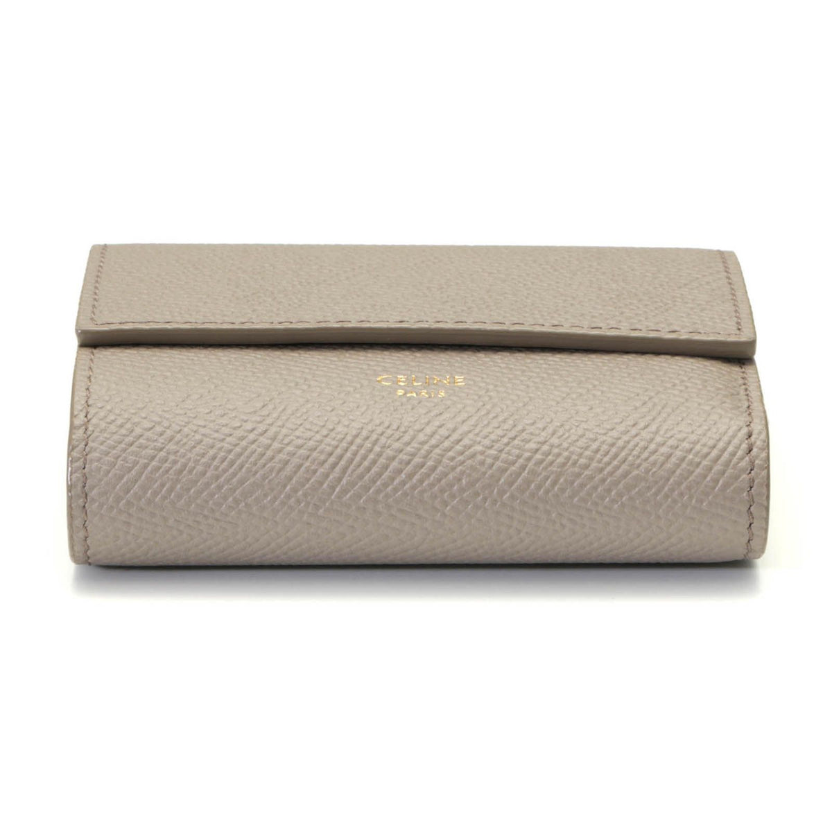 celine 10b573bel.10bl grey wallet markings and labels