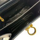 salvatore ferragamo navy handbag condition details