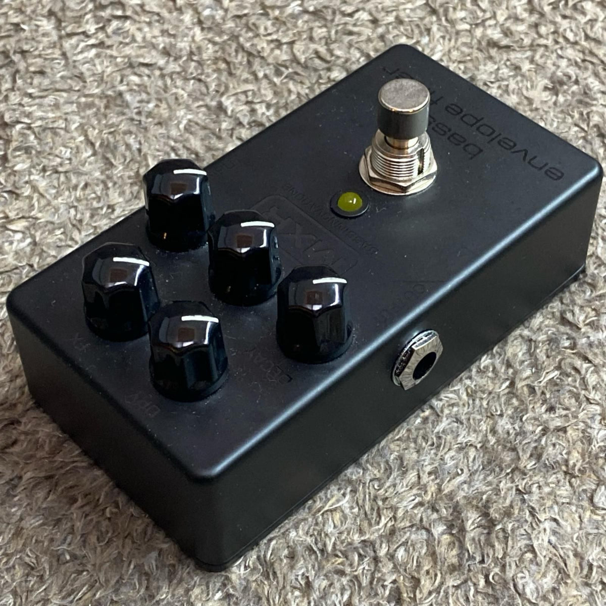 effects pedal front view