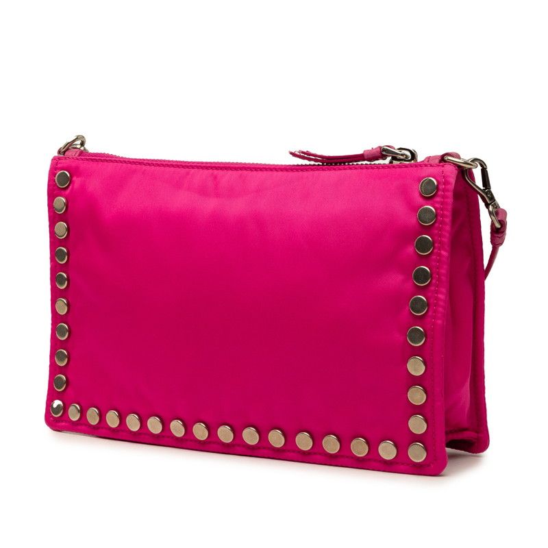 Prada 1NE006 Shoulder Bag – Pink
