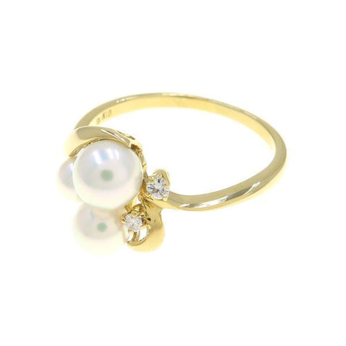 mikimoto earrings front view