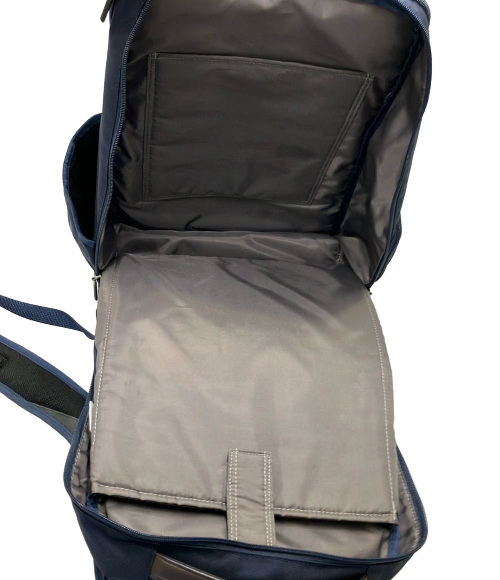 ace. navy backpack accessories included