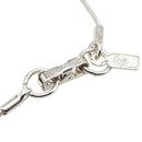 swarovski necklace side view