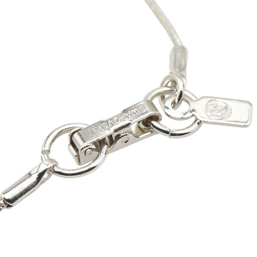 swarovski necklace side view