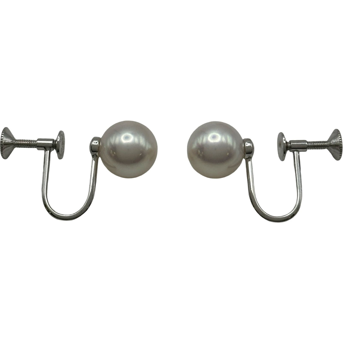 mikimoto earrings rear view