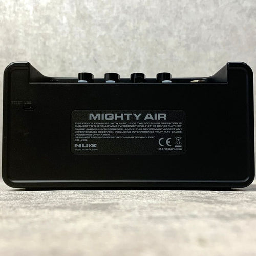 amplifier rear view