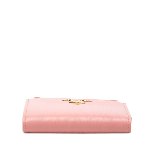 prada 1ml024 pink wallet rear view