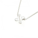 tiffany necklace side view