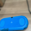 sony pch-2000 blue handheld console markings and labels