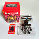 bandai black collectible figure rear view
