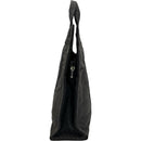 hermes grey tote bag side view