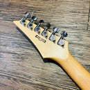ibanez grx40 white electric guitar markings and labels