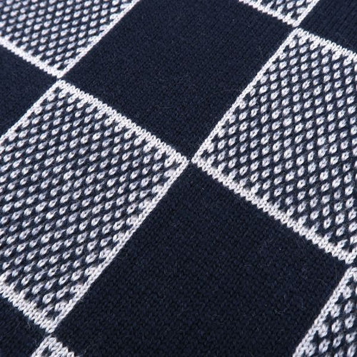 louis vuitton m90776 navy scarf accessories included