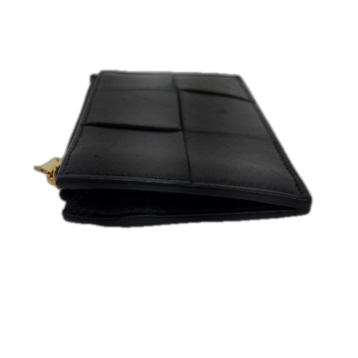 bottega veneta card holder rear view