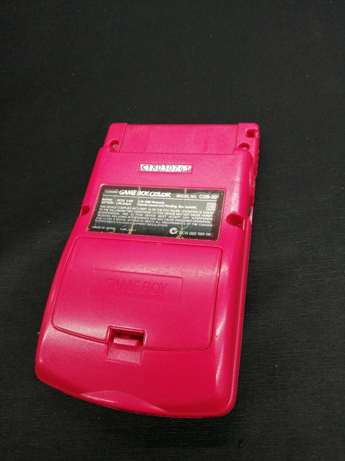 nintendo cgb-001 handheld console accessories included