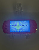 sony psp-1000 pink handheld console markings and labels
