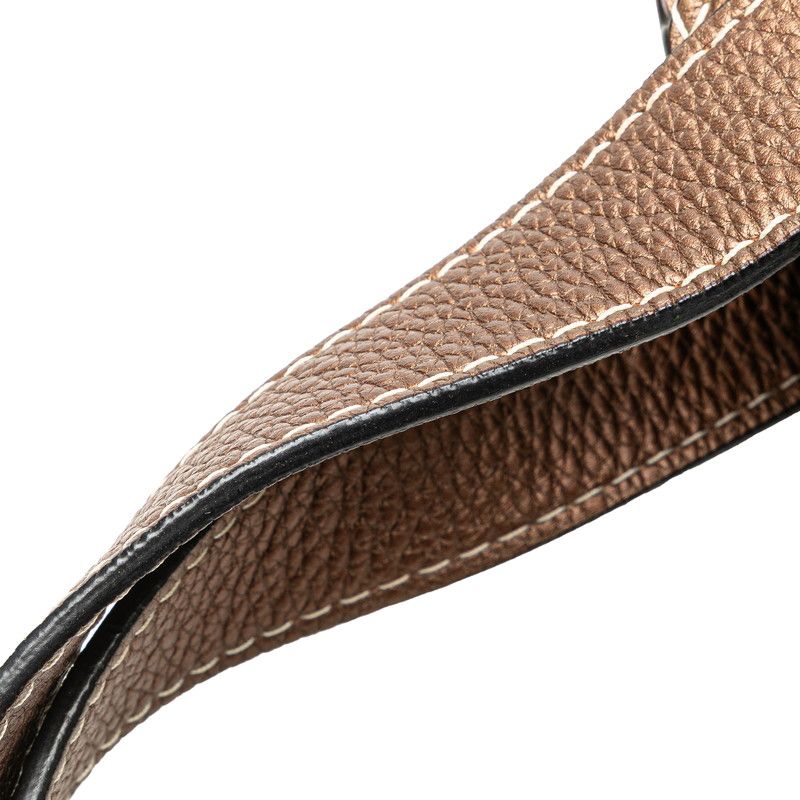 loewe beige handbag interior details