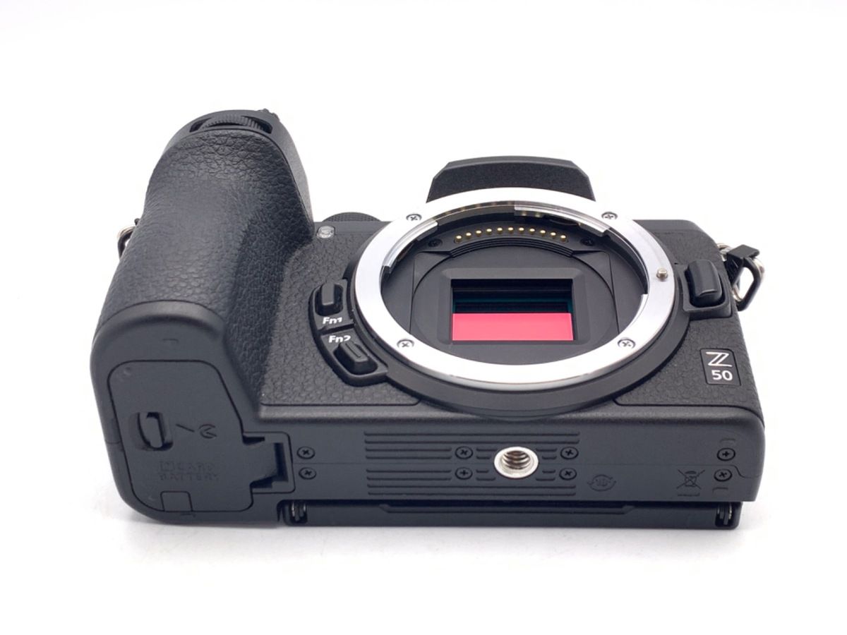 nikon z50 mirrorless camera rear view