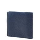 balenciaga navy wallet front view