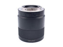 sony sel55f18z lens front view