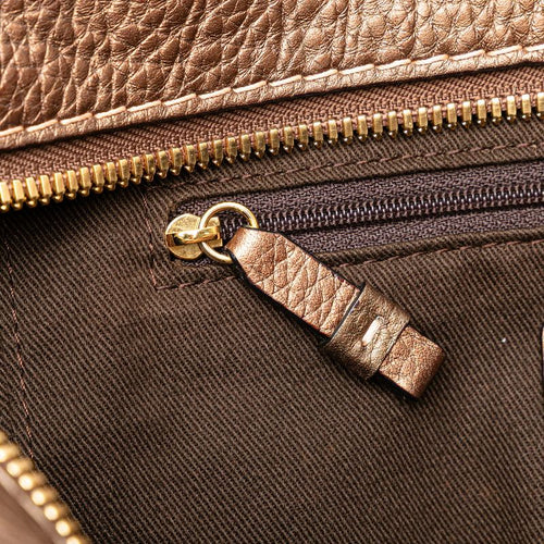 loewe beige handbag markings and labels