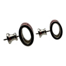 hermes earrings side view