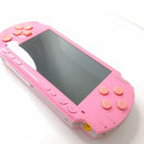 sony psp-1000 pink handheld console rear view