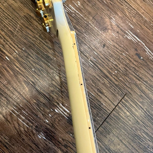 fernandes rlc-55 white electric guitar markings and labels
