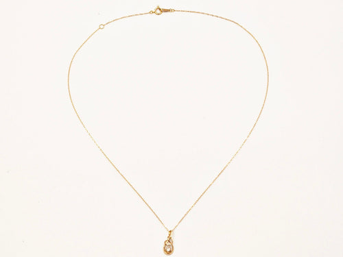 samantha tiara pink necklace front view