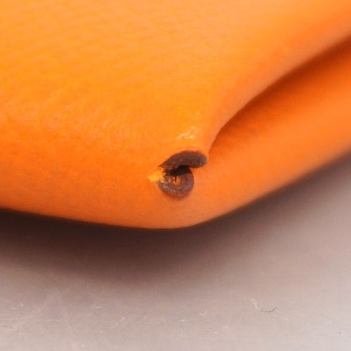 hermes orange card holder accessories included