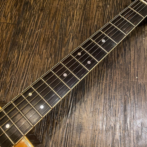 aria w-200 acoustic guitar side view