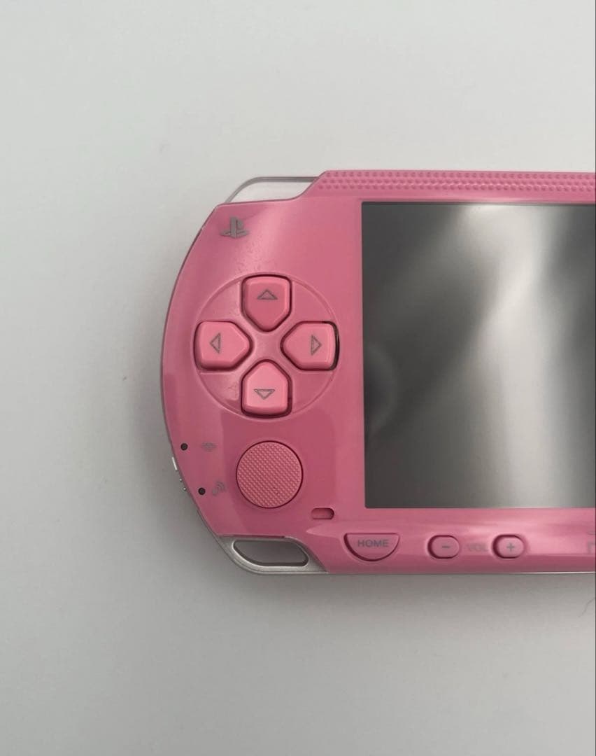 sony psp-1000 pink handheld console interior details
