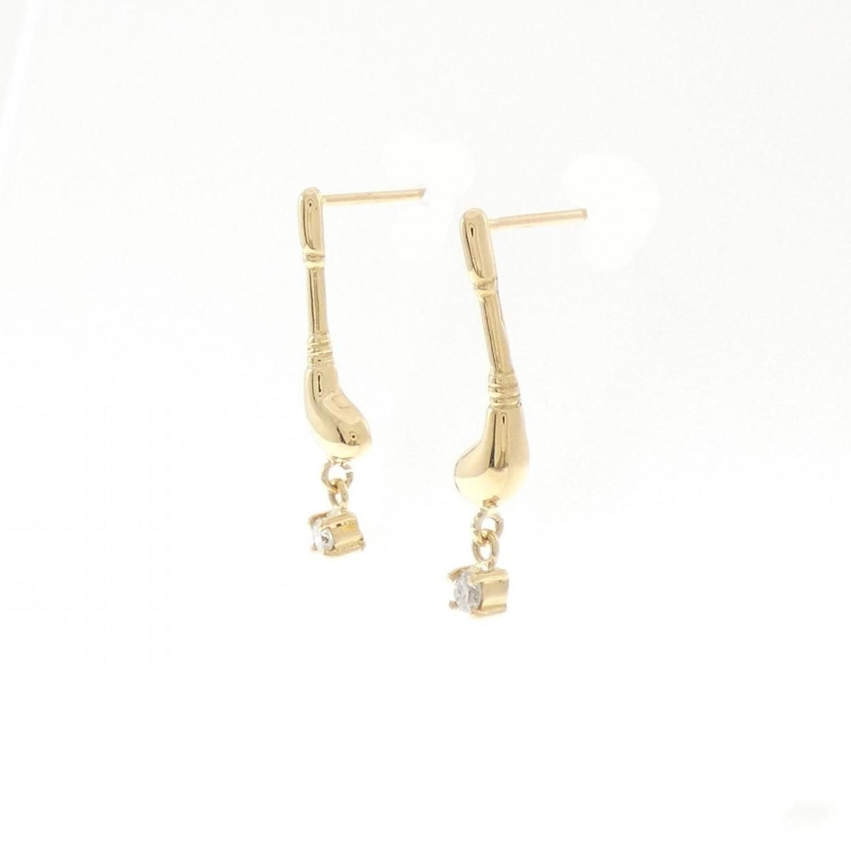 18K Yellow Gold Earrings