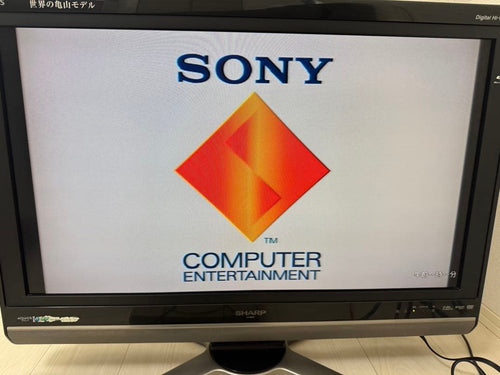 sony scph-7000 video game console markings and labels