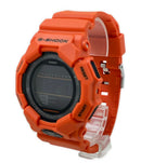 casio gd-010 orange watch front view