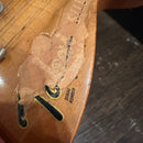 tokai ss-36 silver electric guitar interior details